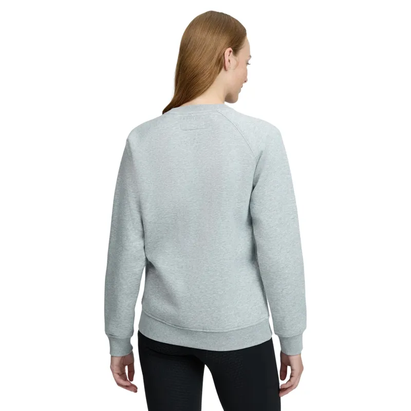 LeMieux Vida Varsity Crew Neck Womens Sweatshirt - Grey Marl-5