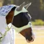 LeMieux Visor-Tek Half Fly Mask with Ears - Macaron