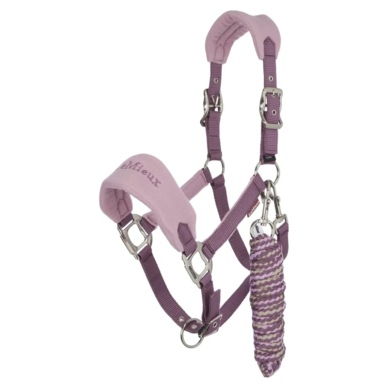 LeMieux Vogue Headcollar and Leadrope Set - Mallow