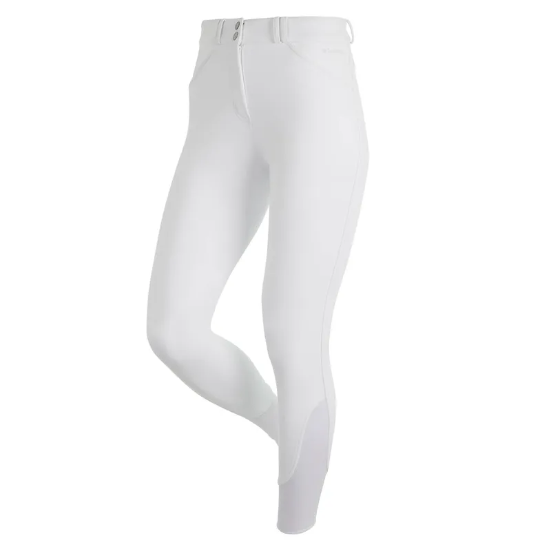 LeMieux Drytex Waterproof Full Grip Womens Winter Breeches - White