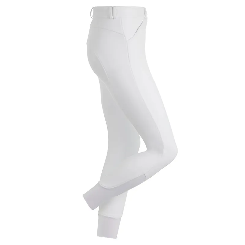 LeMieux Drytex Waterproof Full Grip Womens Winter Breeches - White-1