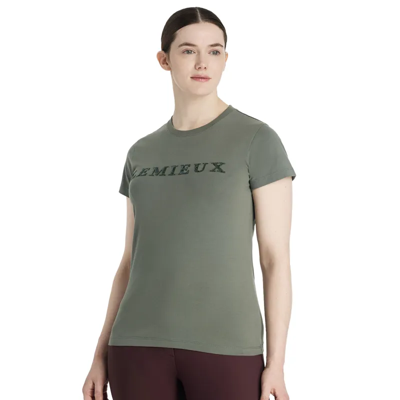 LeMieux Classique Sparkle Womens T-Shirt - Rosemary