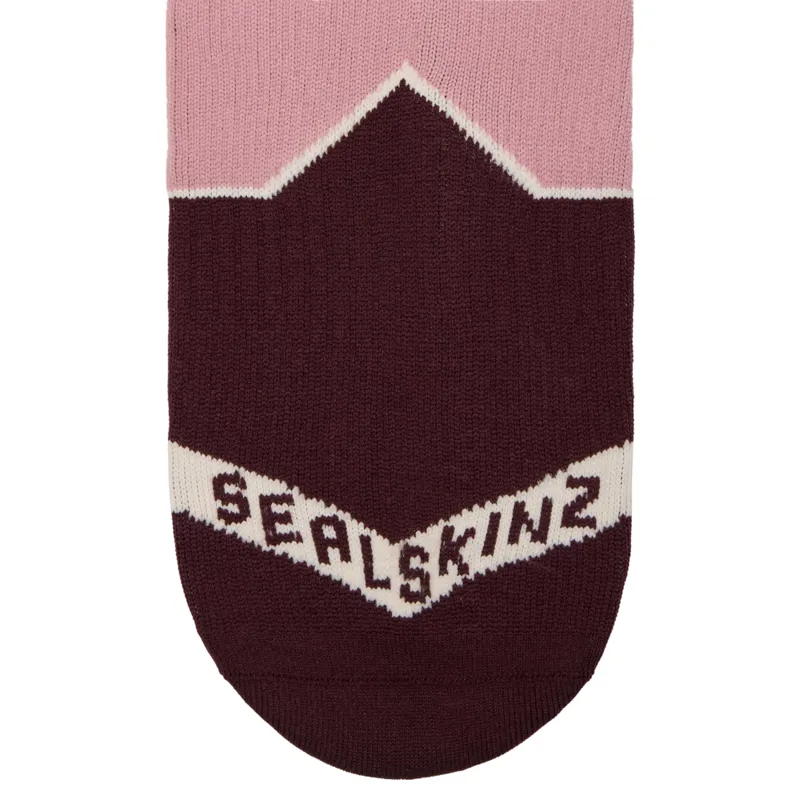 LeMieux x Sealskinz Anti-Blister Waterproof Riding Socks - Dusty Pink-4