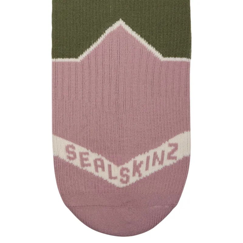LeMieux x Sealskinz Anti-Blister Waterproof Riding Socks - Olive-4