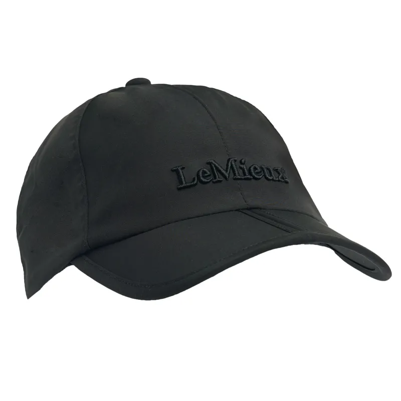 LeMieux x Sealskinz Waterproof Foldable Peak Cap - Black