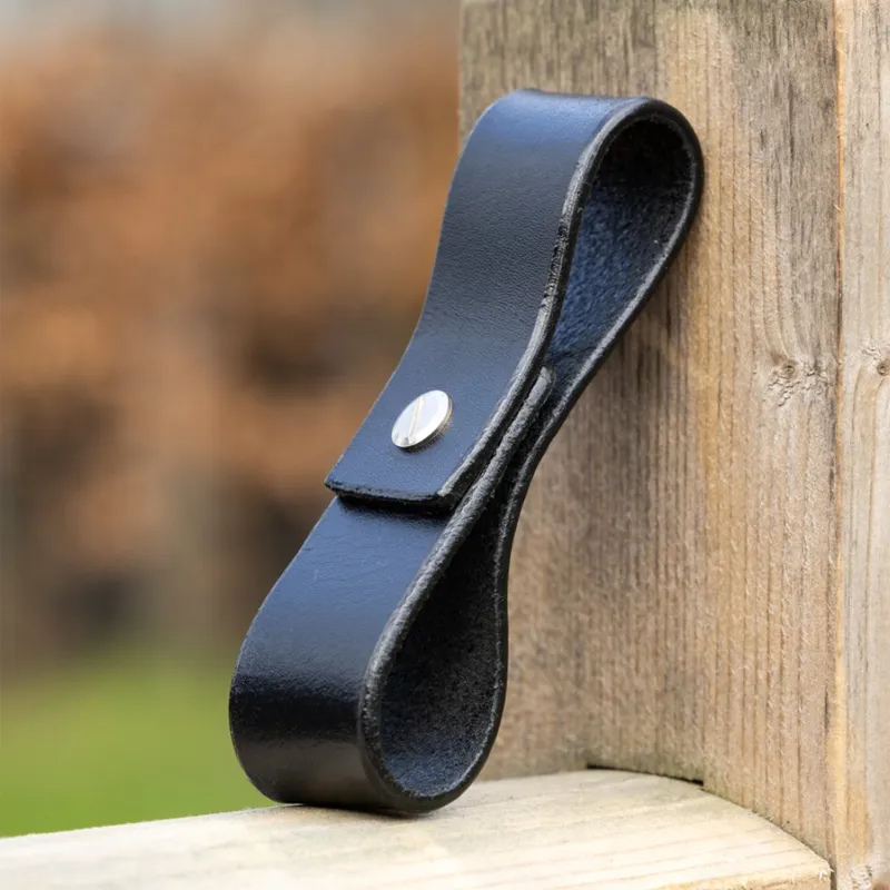 LeMieux Leather Headcollar Replacement Component 2 Pack - Black-1