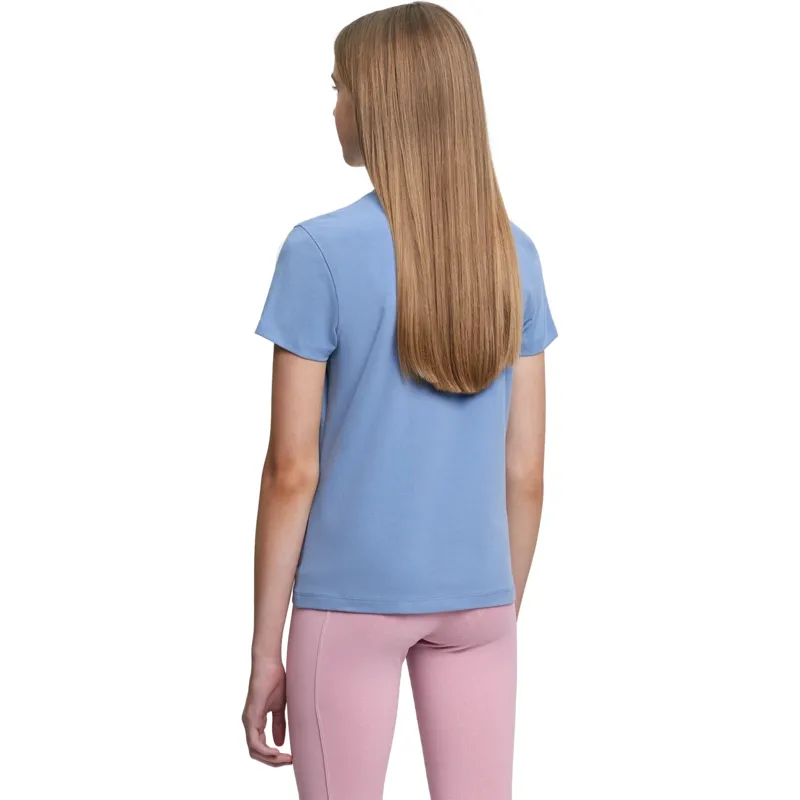 LeMieux Young Rider Arianna Junior T-Shirt - Powder Blue-1