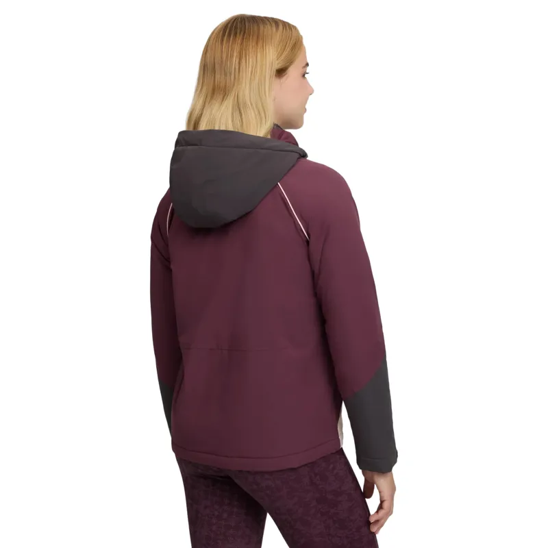LeMieux Young Rider Bailey Waterproof Anorak - Bramble-1