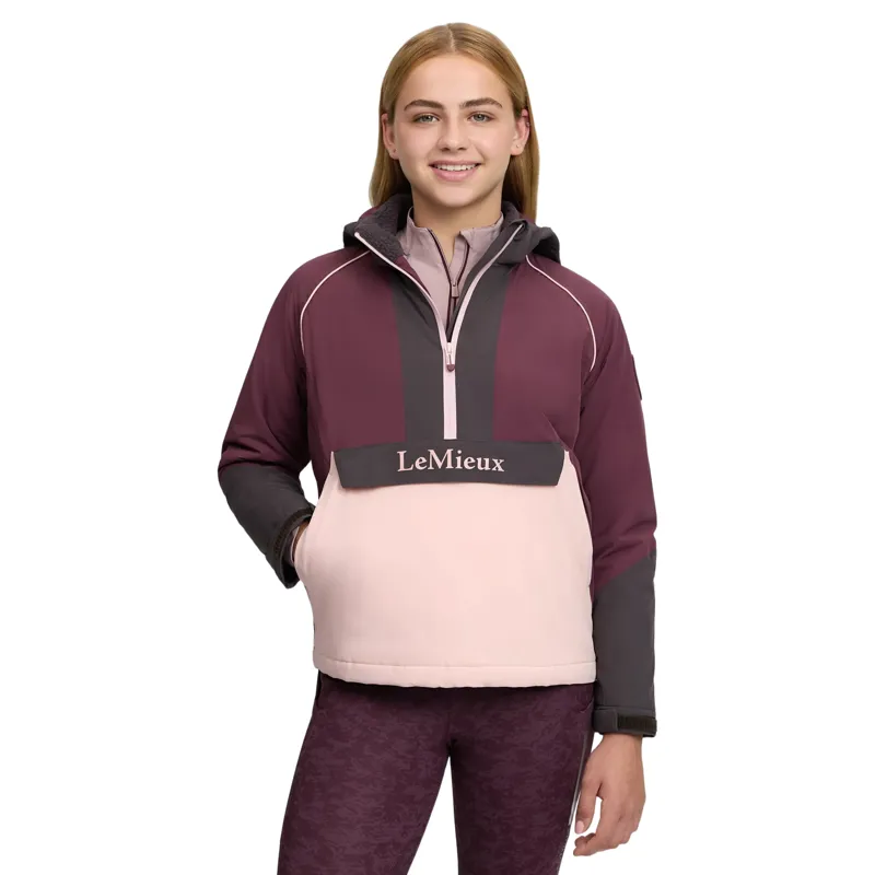 LeMieux Young Rider Bailey Waterproof Anorak - Bramble