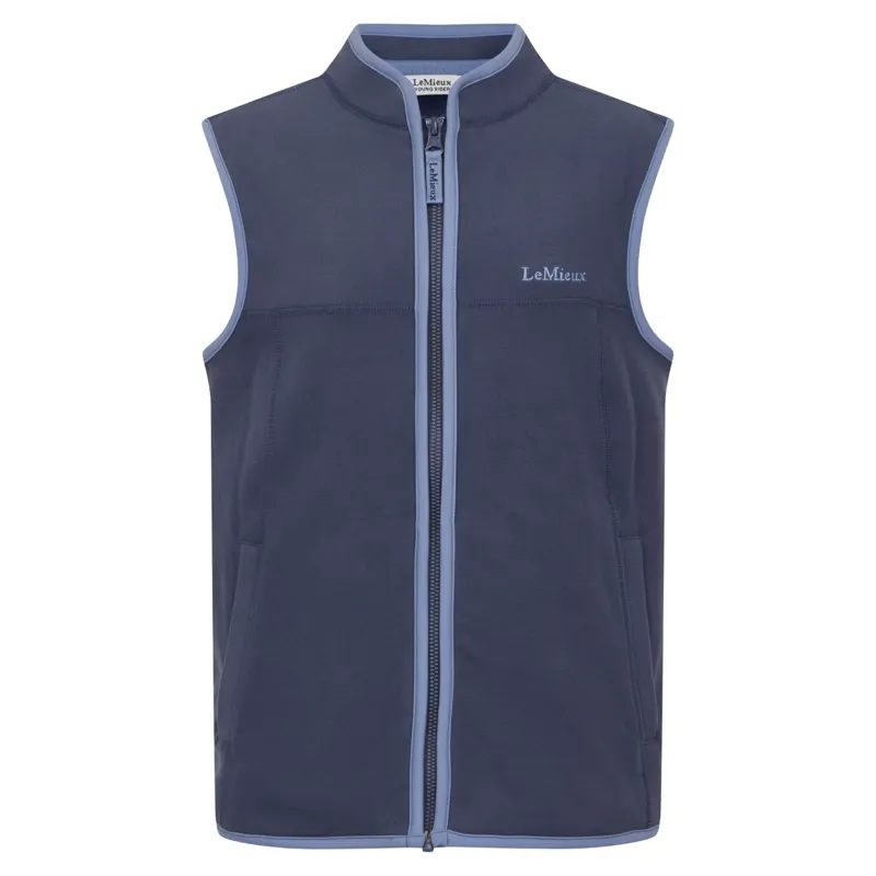 LeMieux Young Rider Bobbi Fleece Gilet - Shadow-3