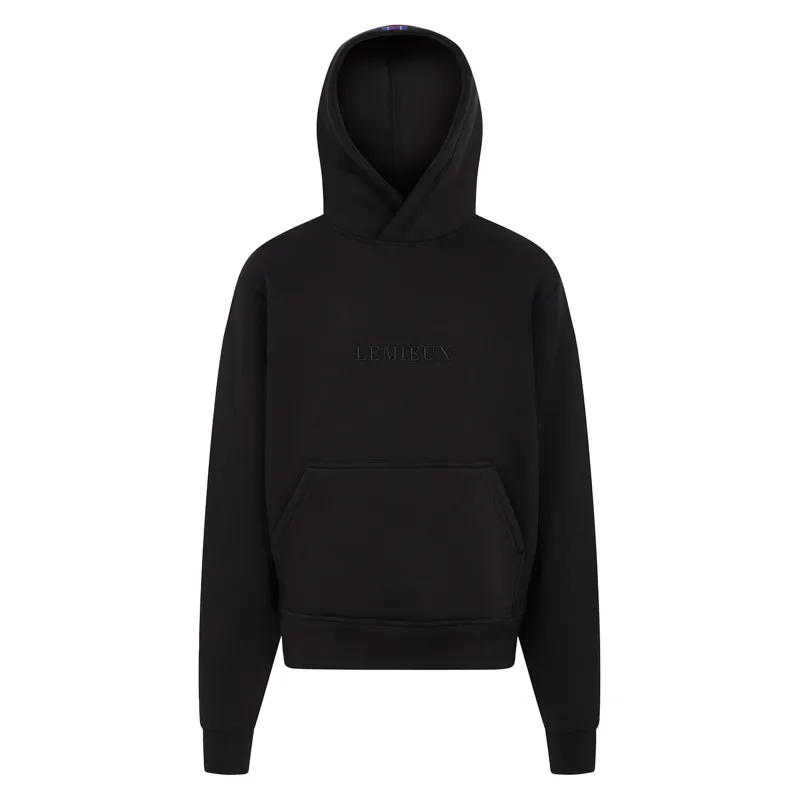 LeMieux Young Rider Junior Boys Hoodie - Black-2