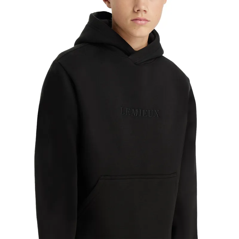 LeMieux Young Rider Junior Boys Hoodie - Black-4