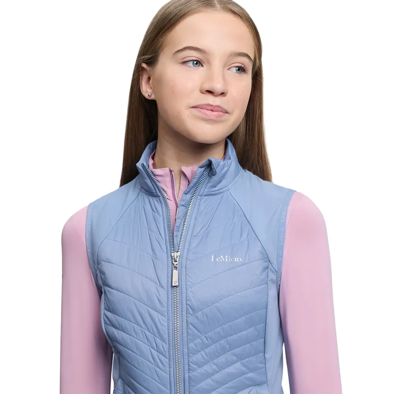 LeMieux Young Rider Josephine Gilet - Powder Blue-3