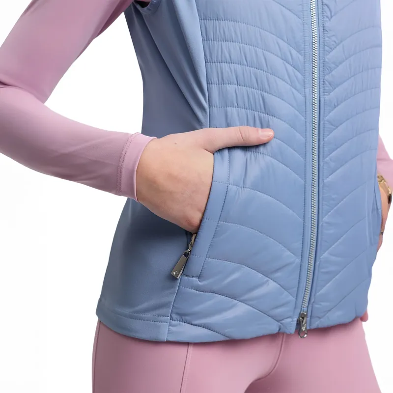 LeMieux Young Rider Josephine Gilet - Powder Blue-4