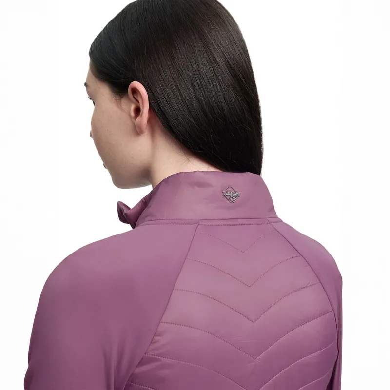 LeMieux Young Rider Josephine Hybrid Quilted Jacket - Mallow-3