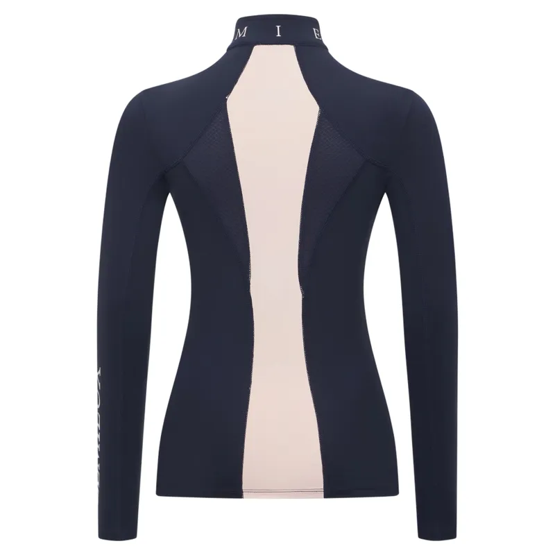 LeMieux Young Rider Mia Mesh Long Sleeve Base Layer - Navy-3
