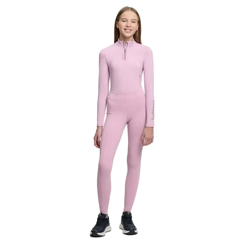 LeMieux Young Rider Orla Full Grip Riding Tights - Fondant-3
