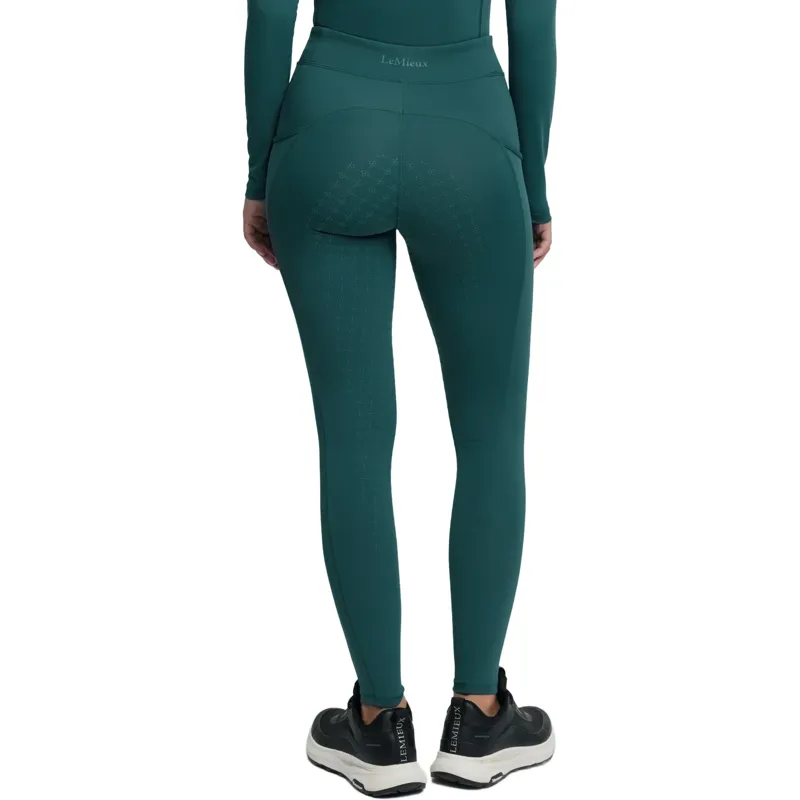 LeMieux Young Rider Orla Full Grip Riding Tights - Jungle-2