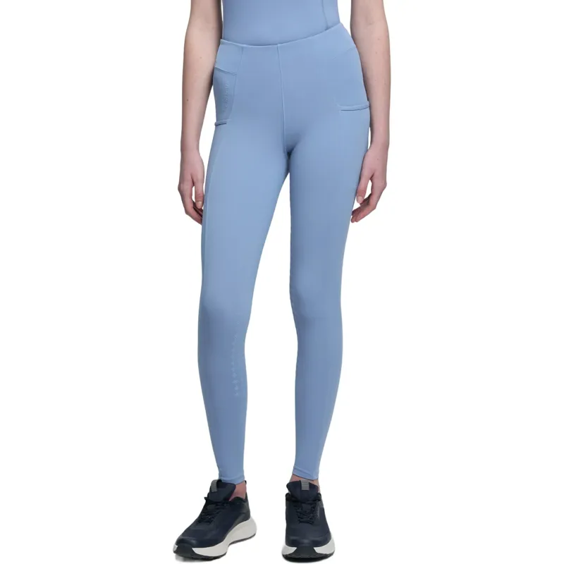 LeMieux Young Rider Orla Full Grip Riding Tights - Powder Blue