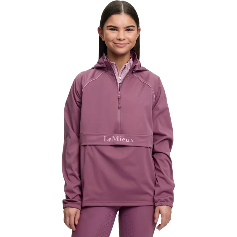 LeMieux Young Rider Paige 1/4 Zip Waterproof Jacket - Mallow