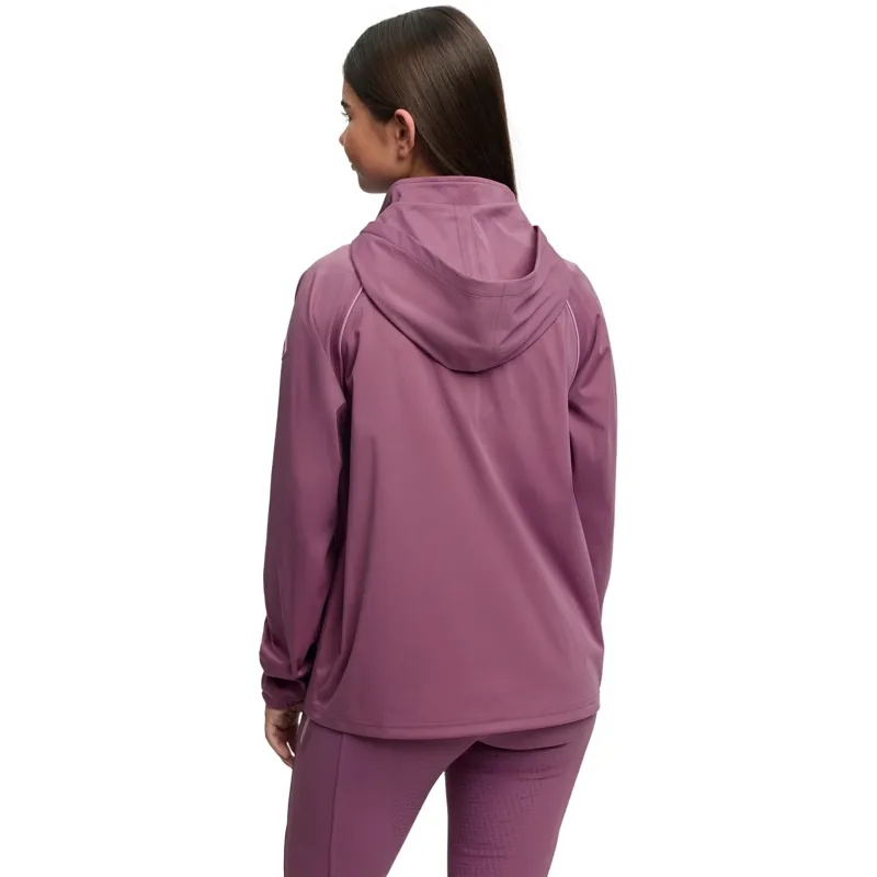 LeMieux Young Rider Paige 1/4 Zip Waterproof Jacket - Mallow-2