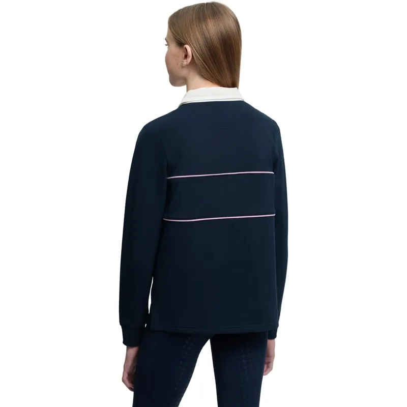 LeMieux Young Rider Riley Rugby Shirt - Navy-2