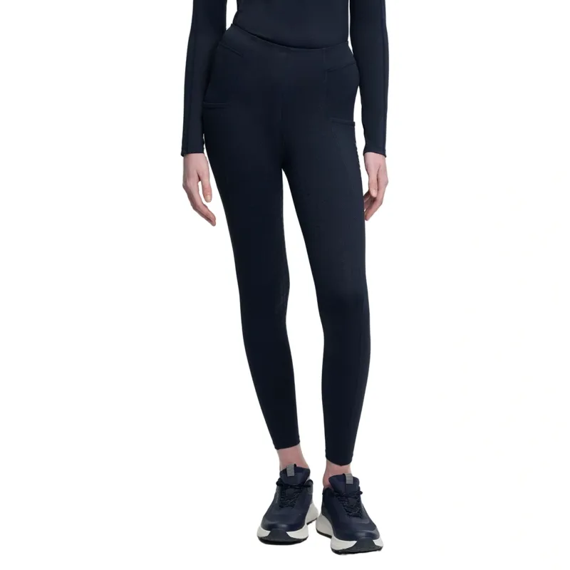 LeMieux Orla Young Rider Sparkle Pull-On Riding Tights - Navy