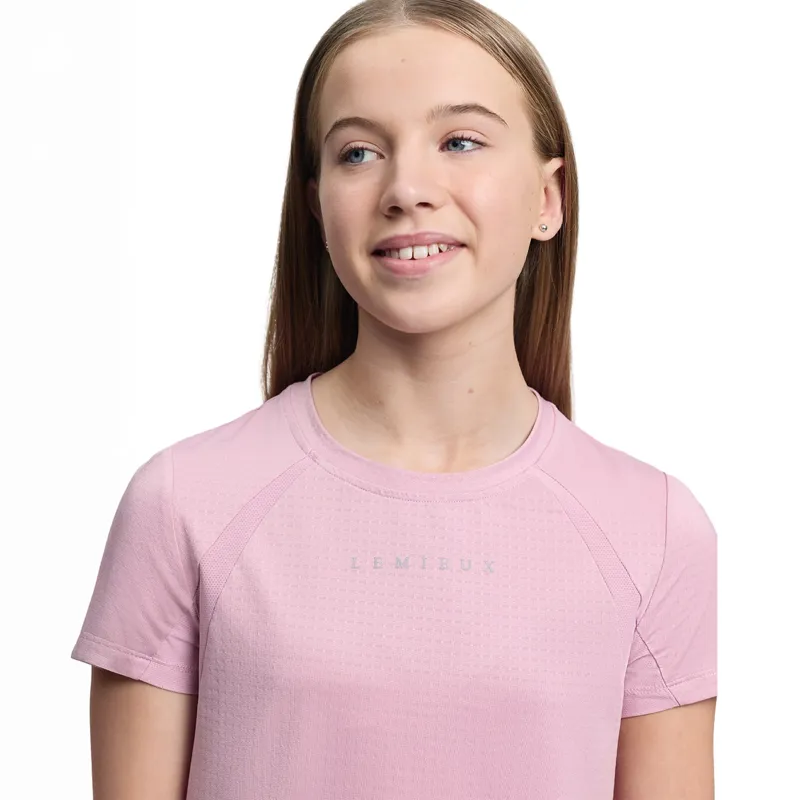 LeMieux Young Rider Sports T-Shirt - Fondant-2