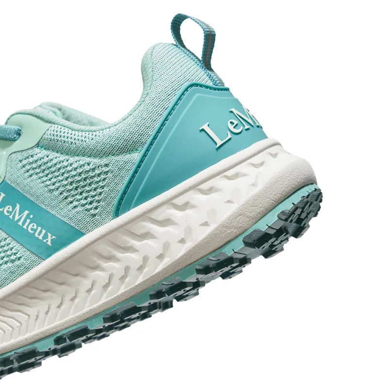 LeMieux Youth Trax Lite Junior Trainers - Aqua-6