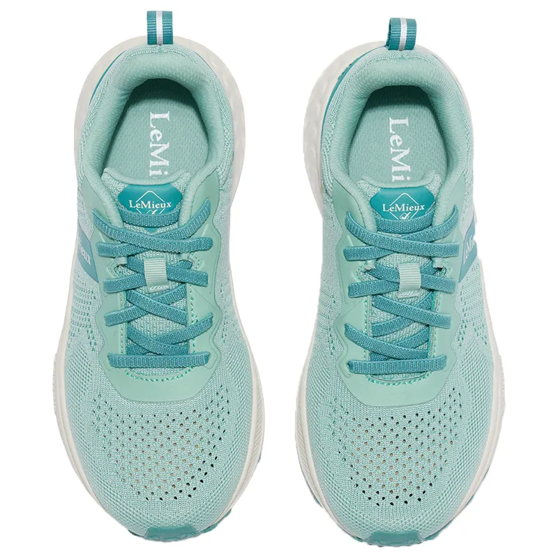 LeMieux Youth Trax Lite Junior Trainers - Aqua-1