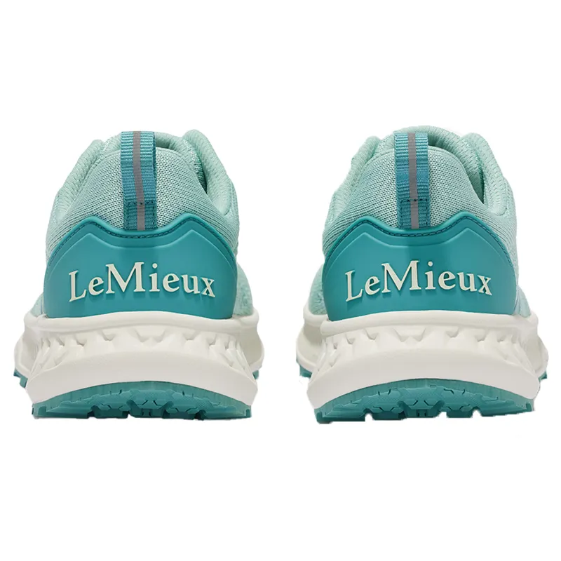 LeMieux Youth Trax Lite Junior Trainers - Aqua-3