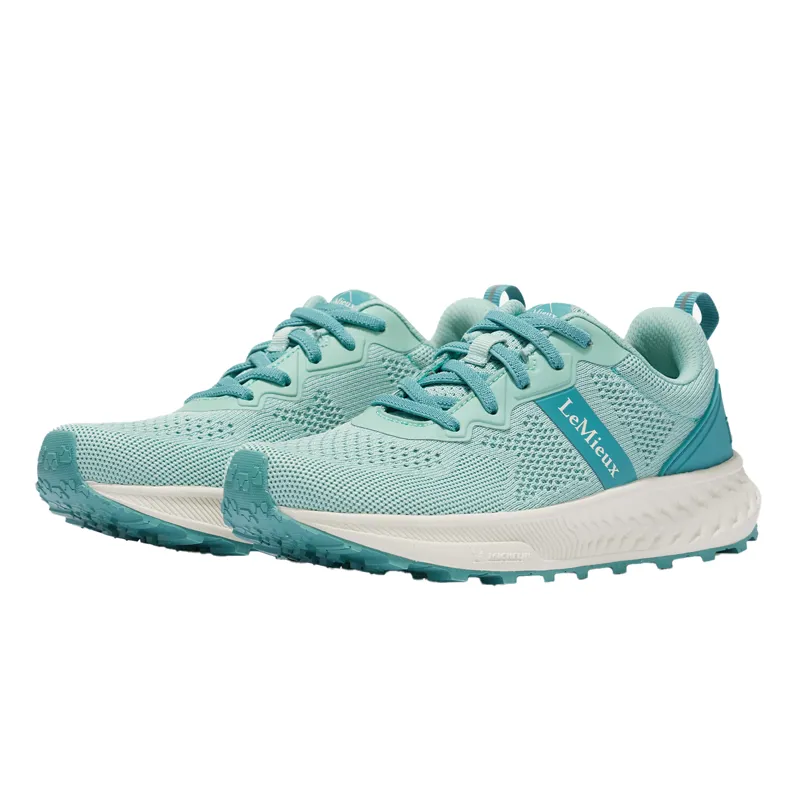 LeMieux Youth Trax Lite Junior Trainers - Aqua