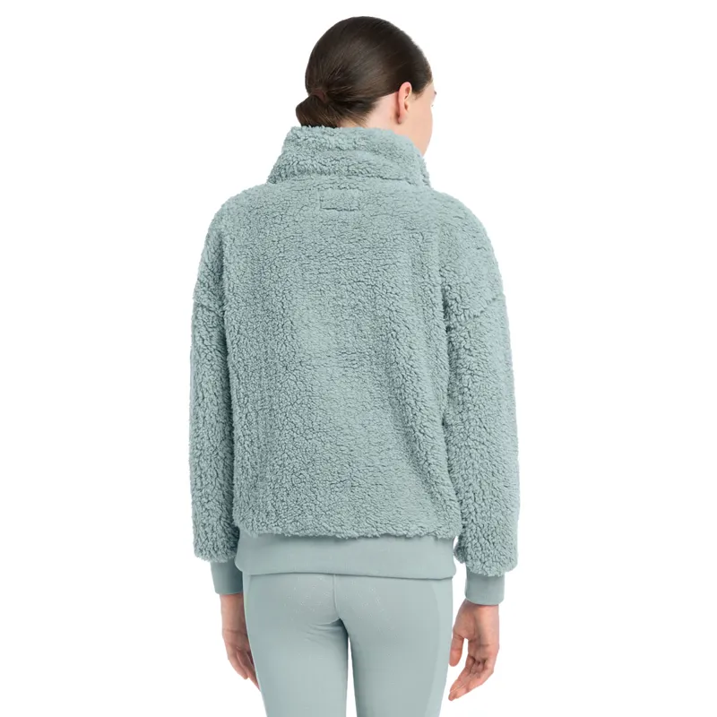 LeMieux Young Rider Tia Junior Teddy Fleece Jumper - Glacier-1