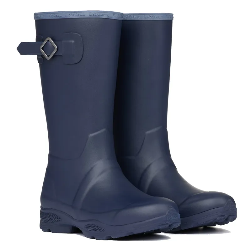 LeMieux Young Rider Ultra Stride Junior Wellies - Navy