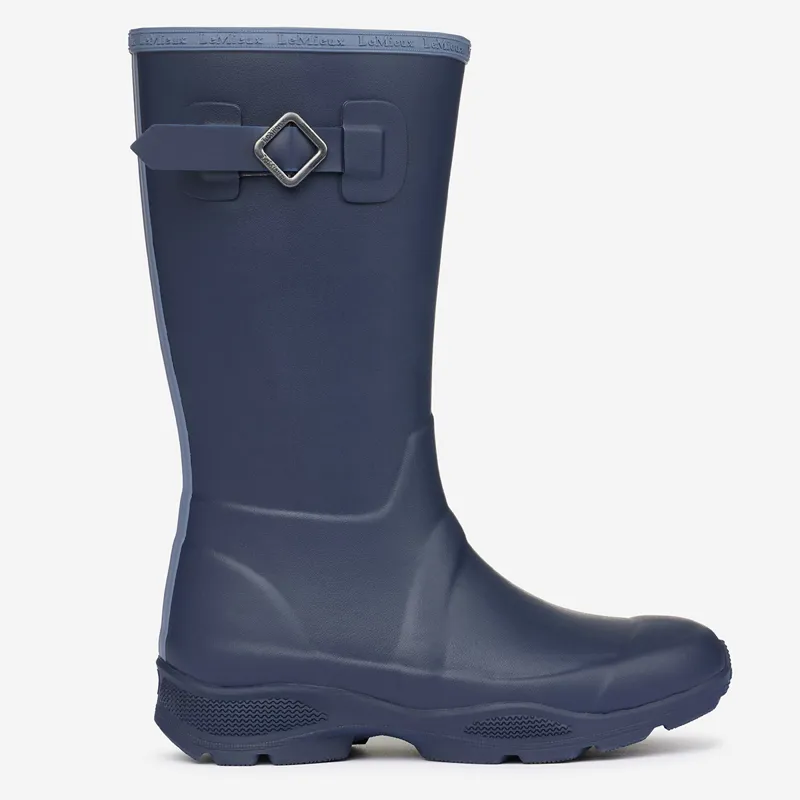 LeMieux Young Rider Ultra Stride Junior Wellies - Navy-1