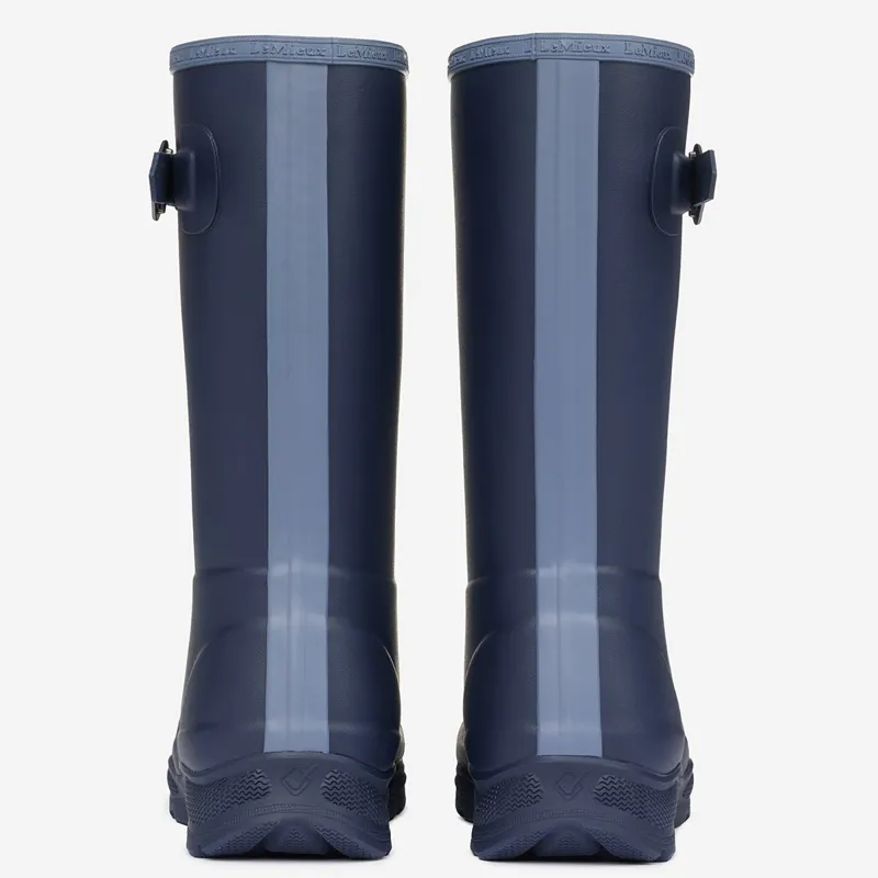 LeMieux Young Rider Ultra Stride Junior Wellies - Navy-2