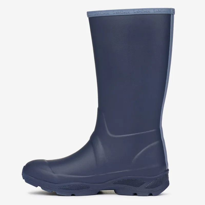 LeMieux Young Rider Ultra Stride Junior Wellies - Navy-4