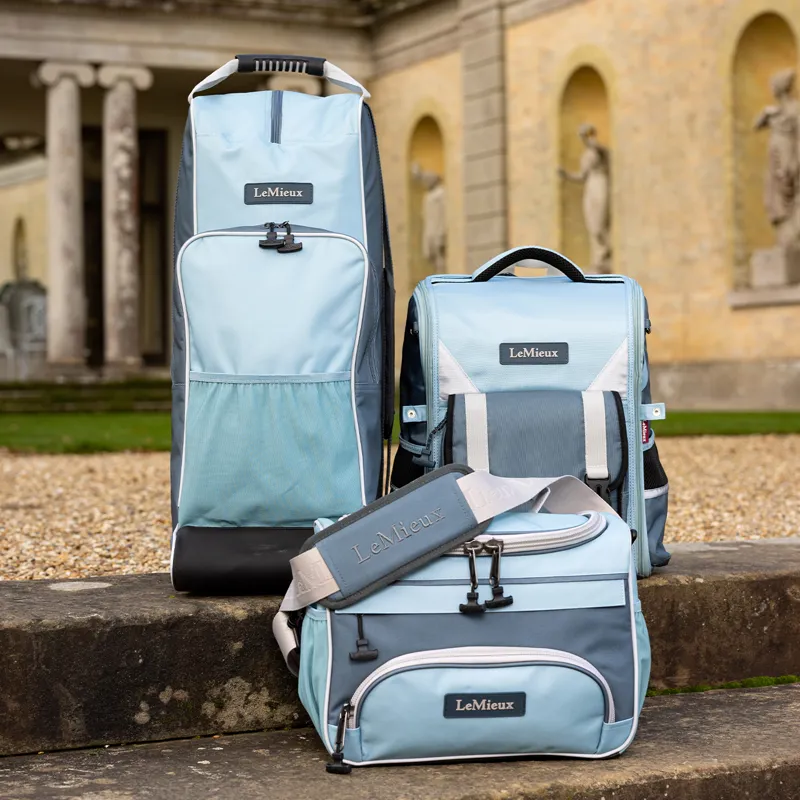 LeMieux Young Rider Backpack - Petrol-4