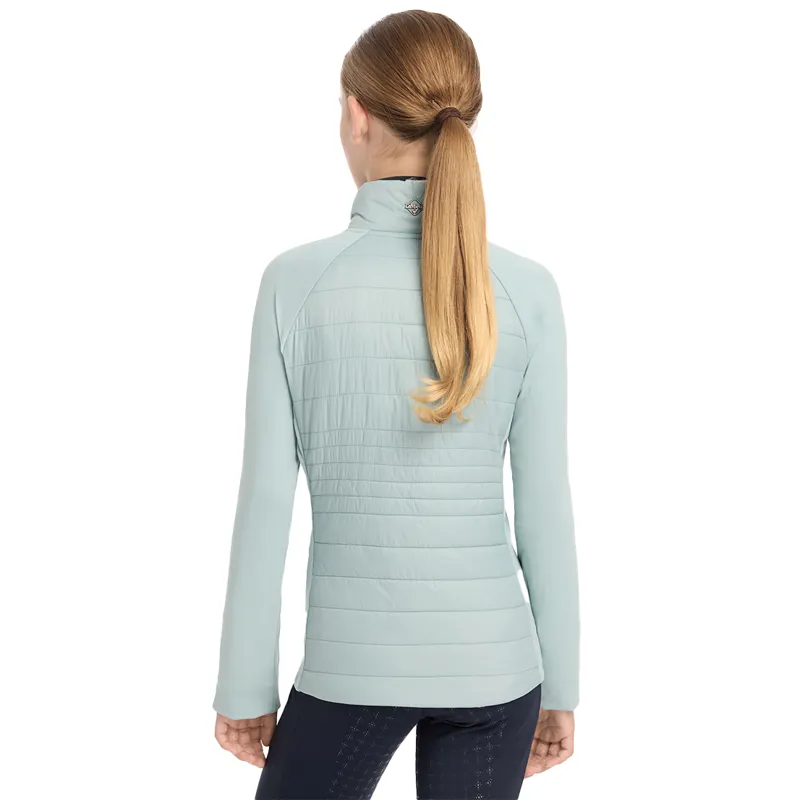 LeMieux Young Rider Josephine Junior Hybrid Quilted Jacket - Glacier-1
