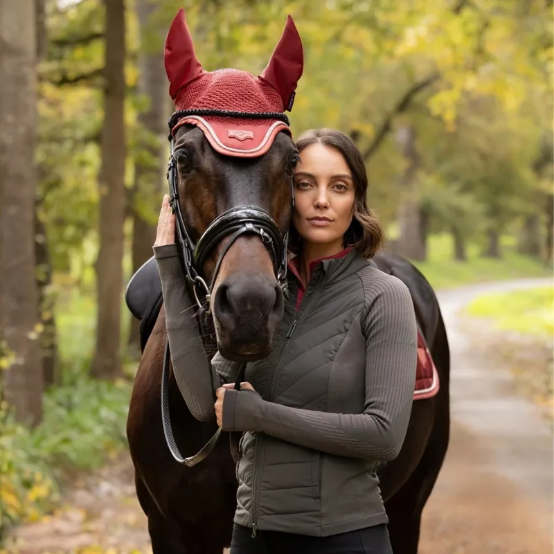 LeMieux Maddie Womens Hybrid Jacket - Cocoa-1