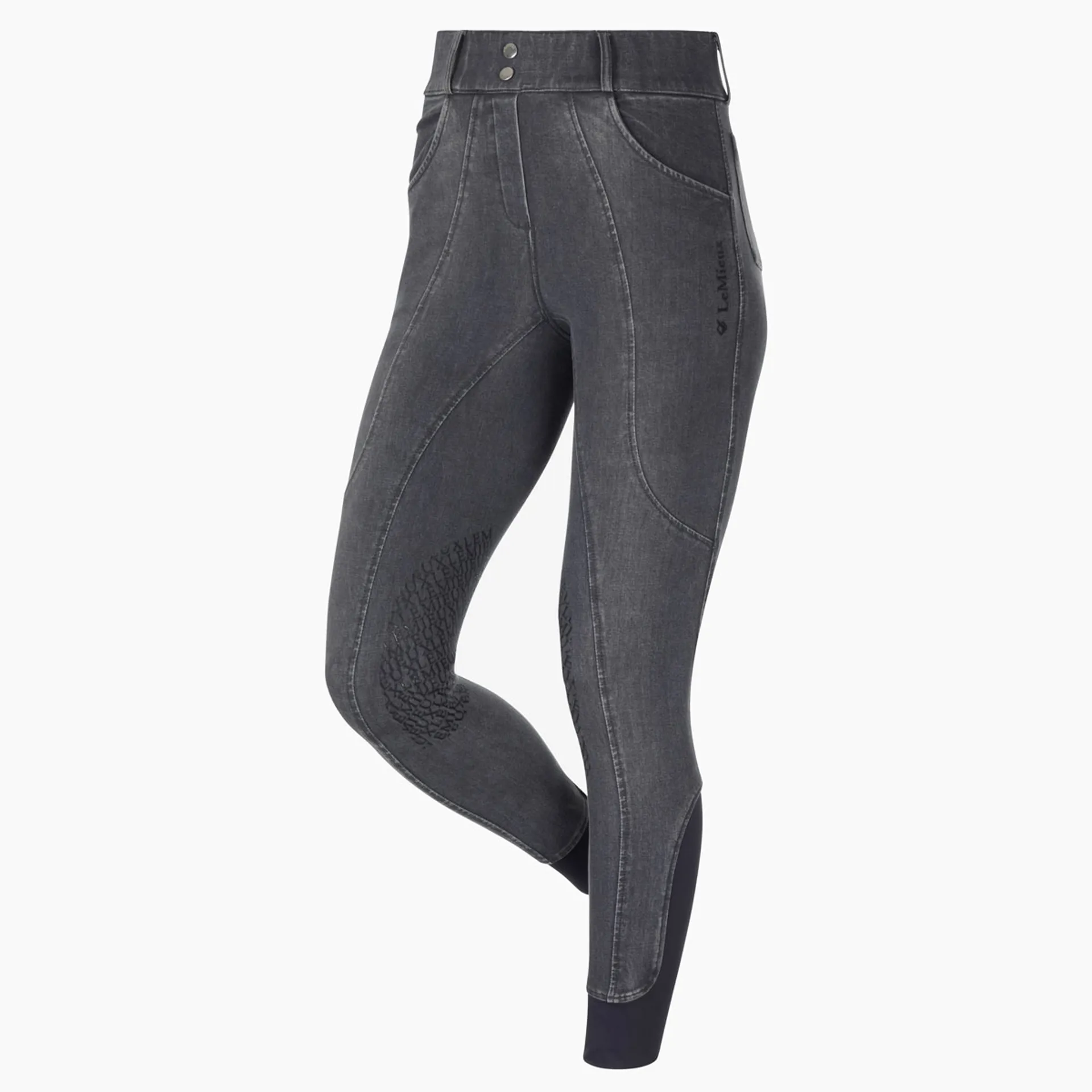 Breeches Hybrides LeMieux Ava Denim Pour Femme - Indigo 4 Voies Stretch - Neuf Sous Emballage