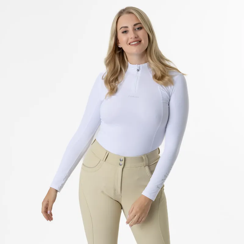 LeMieux Ladies Base Layer - White-3