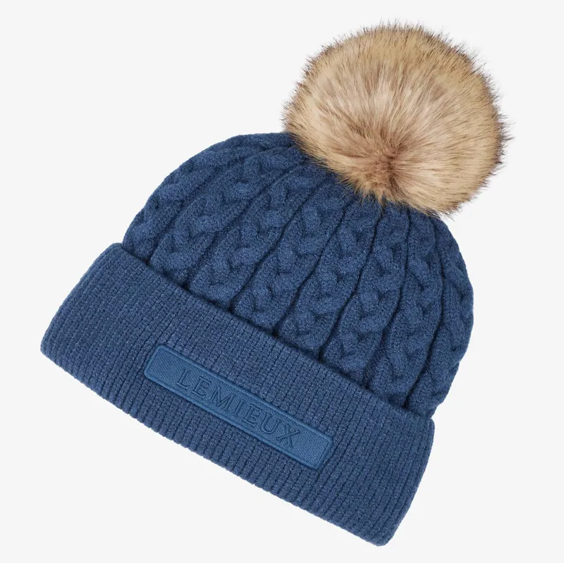 LeMieux Clara Cable Beanie Hat - Atlantic
