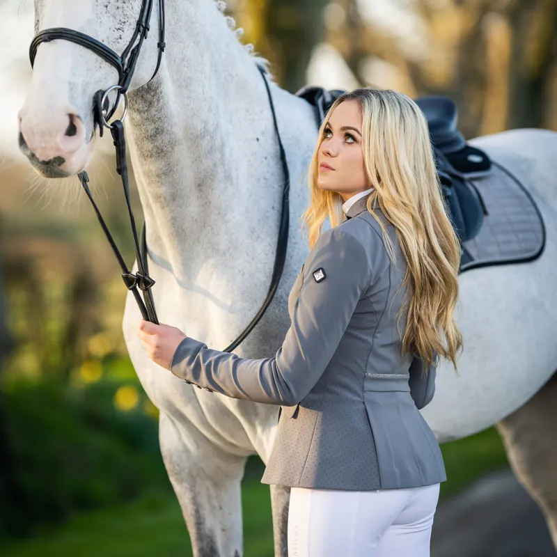 LeMieux Dynamique Ladies Show Jacket - Graphite-8