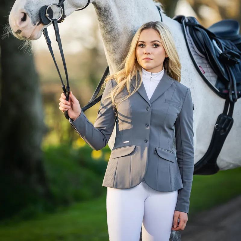 LeMieux Dynamique Ladies Show Jacket - Graphite-9