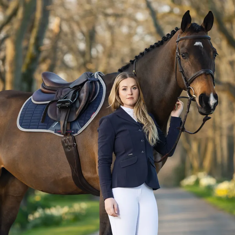 LeMieux Dynamique Womens Show Jacket - Navy-6