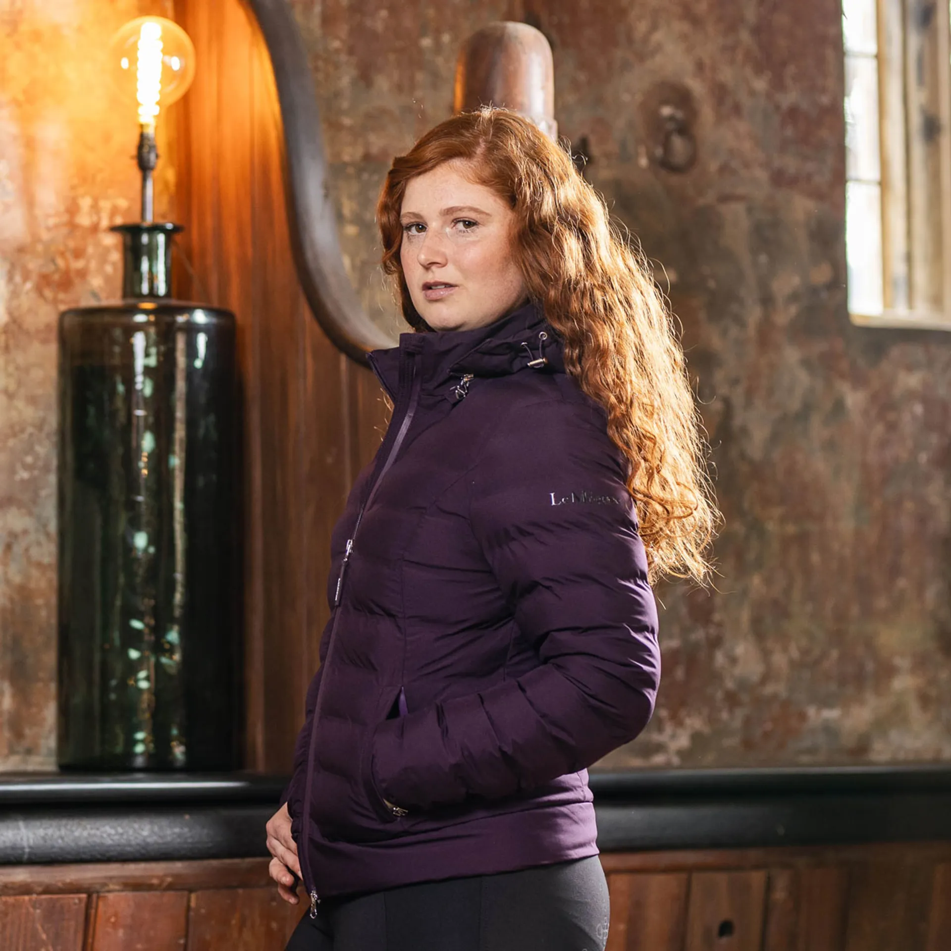 LeMieux Elize Ladies Waterproof Puffer Jacket Fig