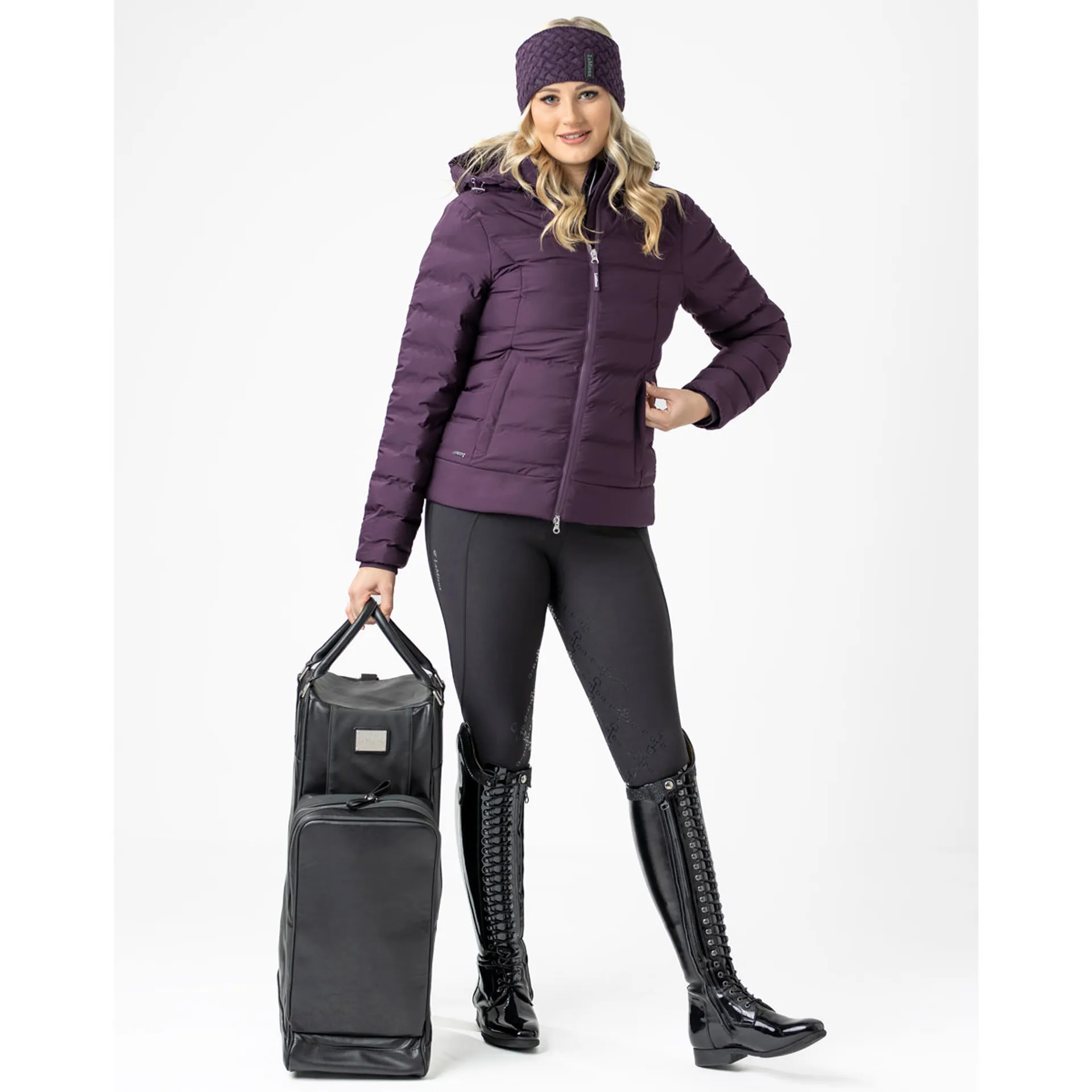 LeMieux Elize Ladies Waterproof Puffer Jacket Fig