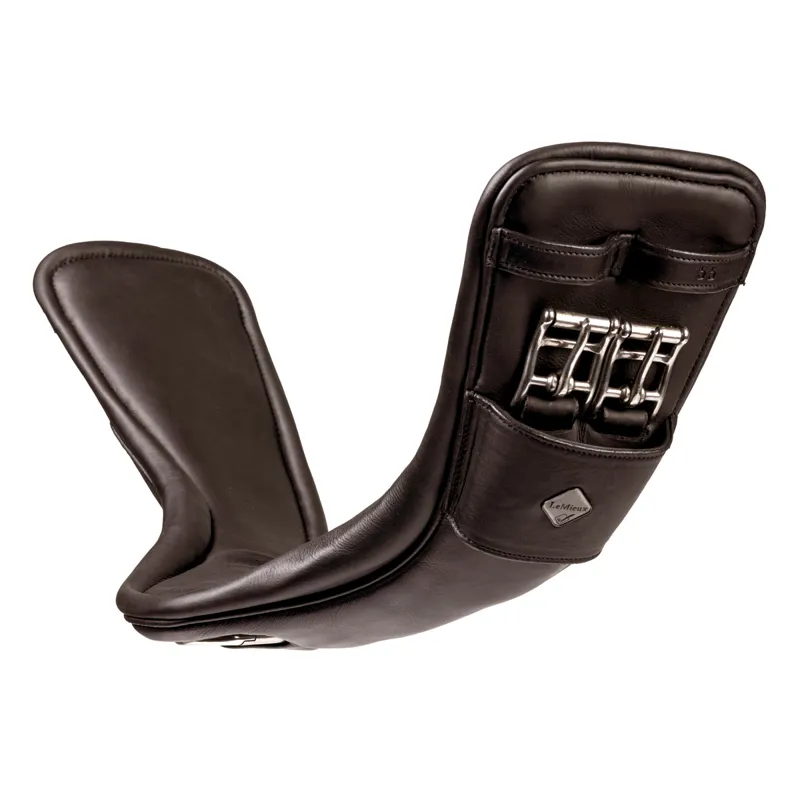 LeMieux Gel-Tek Anatomic Curve Mono Girth - Brown-3