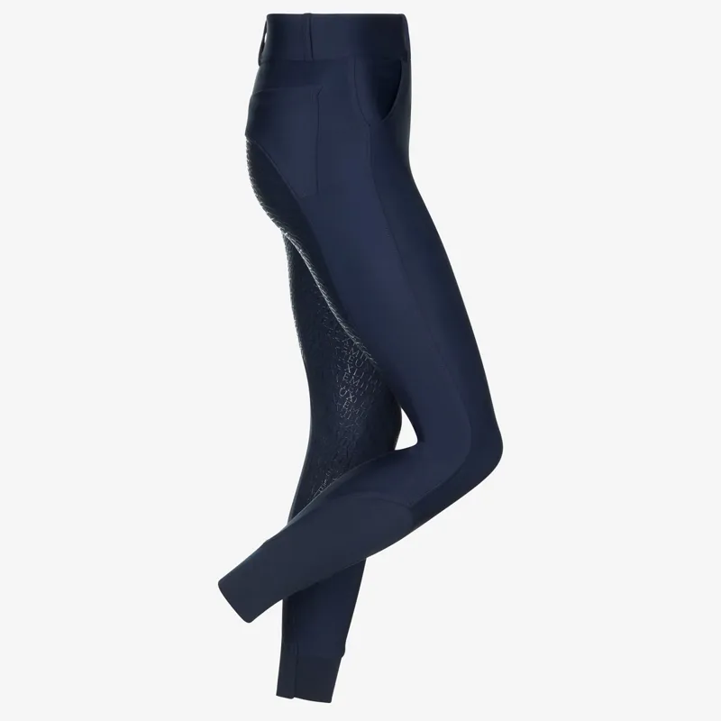 LeMieux Demi Full Grip Ladies Bregging Riding Tights - V1 Navy - UK6-1